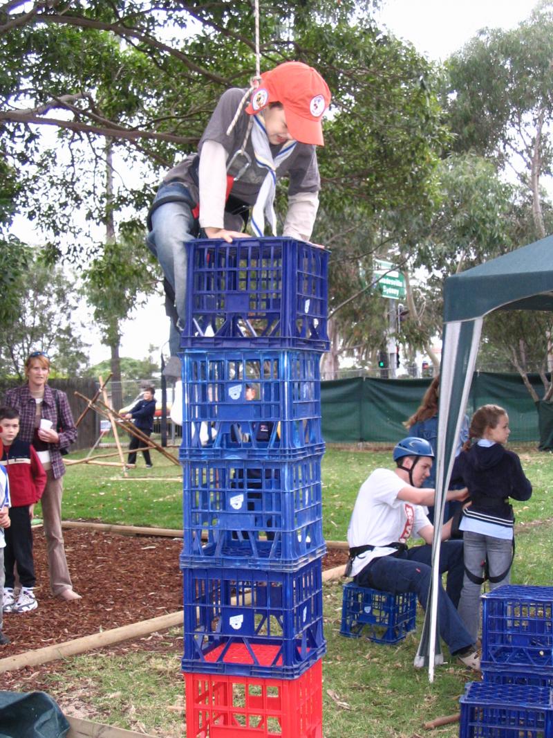 crate stacking